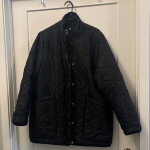 Quince Women's Black Quilted Puffer Jacket